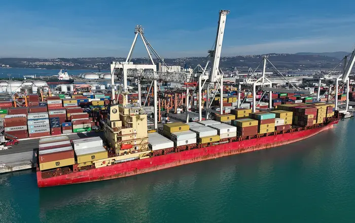 MSC HARMONY III (container ship, 2006) in Port Koper (SIKOP, 2024)